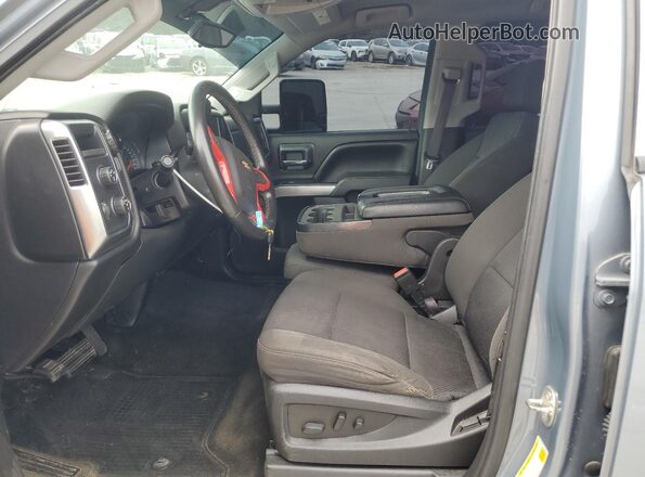 3GCUKREC3GG312080 2016 CHEVROLET SILVERADO Blue წინა სალონის ხედი
