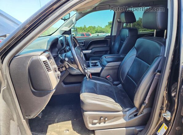 3GCUKREC3HG140893 2017 CHEVROLET SILVERADO Black Vista interior delantera