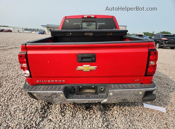 3GCUKREC3HG179435 2017 CHEVROLET SILVERADO Красный Вид сзади