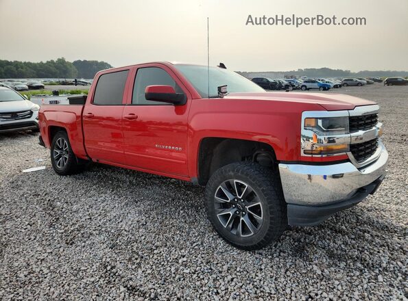 3GCUKREC3HG179435 2017 CHEVROLET SILVERADO Красный Передняя правая четверть