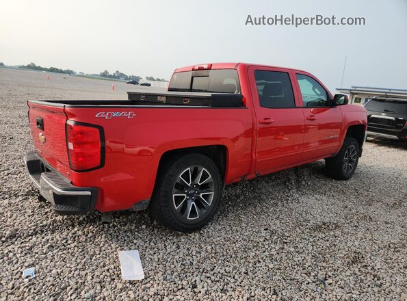 3GCUKREC3HG179435 2017 CHEVROLET SILVERADO Красный Задняя правая четверть