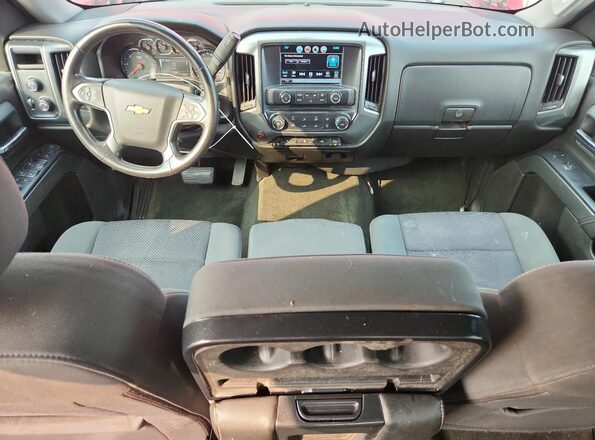 3GCUKREC3HG179435 2017 CHEVROLET SILVERADO Красный Вид панели приборов