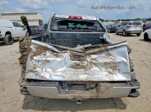 3GCUKREC3JG204615 2018 CHEVROLET SILVERADO Silver Widok z tyłu