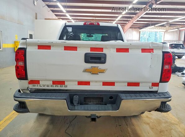 3GCUKREC3JG215940 2018 CHEVROLET SILVERADO White Rear view