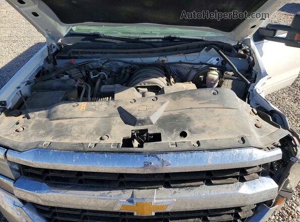 3GCUKREC3JG263115 2018 CHEVROLET SILVERADO White Вид задньої частини салону