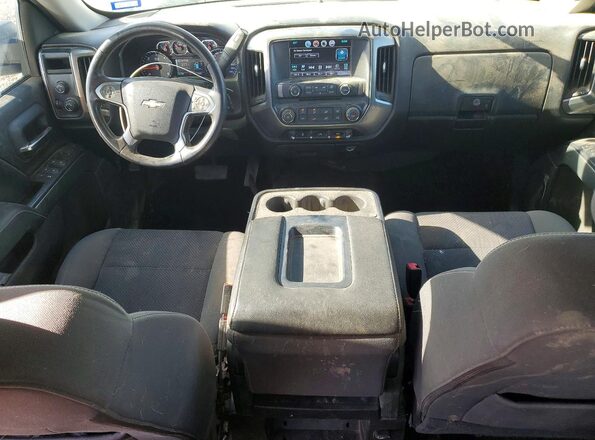 3GCUKREC3JG263115 2018 CHEVROLET SILVERADO White Вид панелі приладів