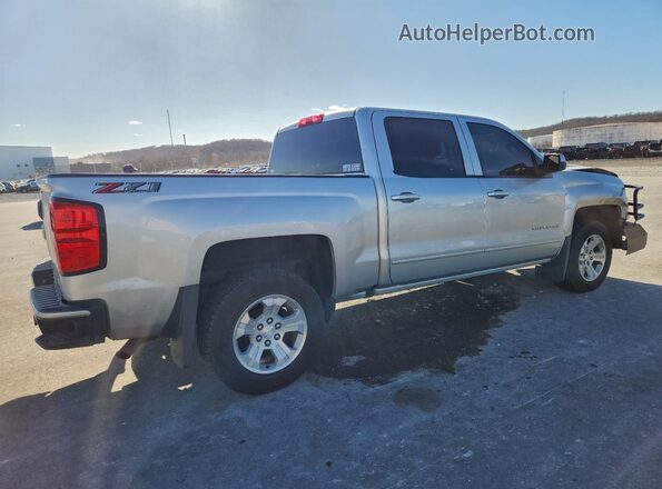3GCUKREC3JG263647 2018 CHEVROLET SILVERADO Silver Trasero derecho