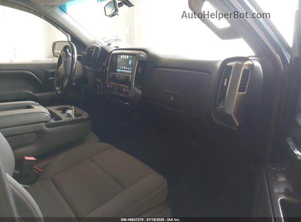 3GCUKREC3JG536585 2018 CHEVROLET SILVERADO Blue Вид салону спереду