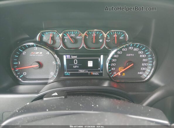 3GCUKREC4HG172039 2017 CHEVROLET SILVERADO Черный Вид задних сидений