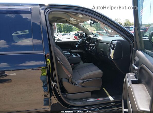 3GCUKREC4HG172039 2017 CHEVROLET SILVERADO Черный Вид салона спереди
