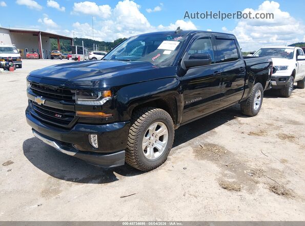 3GCUKREC4HG172039 2017 CHEVROLET SILVERADO Черный Передняя левая четверть