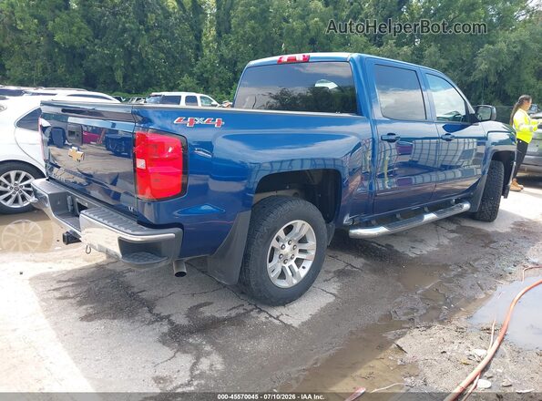 3GCUKREC4HG199385 2017 CHEVROLET SILVERADO Blue უკანა მარჯვენა