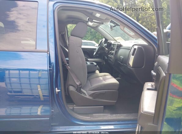 3GCUKREC4HG199385 2017 CHEVROLET SILVERADO Blue წინა სალონის ხედი