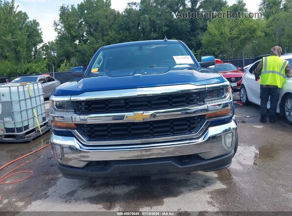 3GCUKREC4HG199385 2017 CHEVROLET SILVERADO Blue ხელსაწყოთა პანელის ხედი