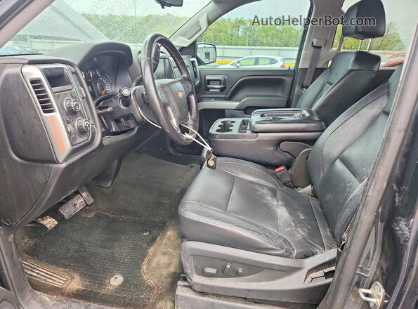 3GCUKREC4HG211499 2017 CHEVROLET SILVERADO Charcoal Widok wnętrza z przodu
