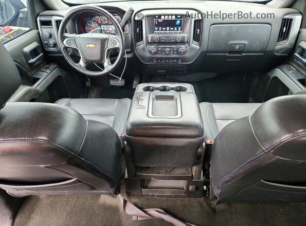 3GCUKREC4HG211499 2017 CHEVROLET SILVERADO Charcoal Widok deski rozdzielczej
