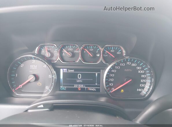 3GCUKREC4HG370491 2017 CHEVROLET SILVERADO Silver Widok tylnych siedzeń
