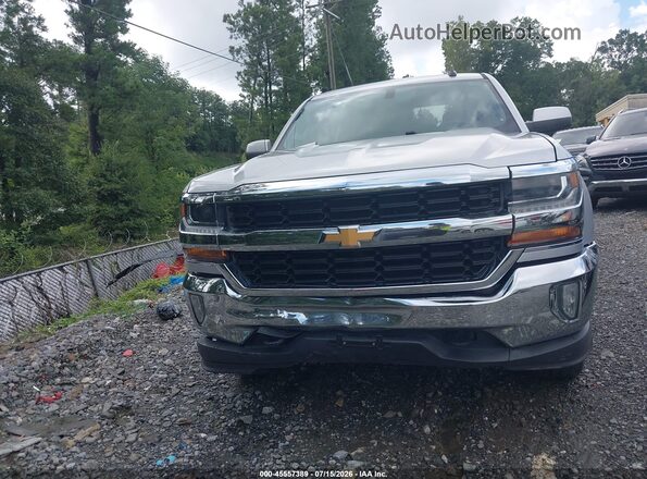 3GCUKREC4HG370491 2017 CHEVROLET SILVERADO Silver Widok zestawu wskaźników