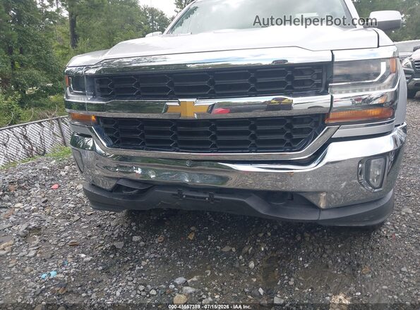 3GCUKREC4HG370491 2017 CHEVROLET SILVERADO Silver Widok z przodu