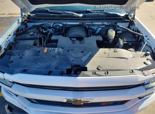 3GCUKREC4JG295183 2018 CHEVROLET SILVERADO White Vista interior trasera