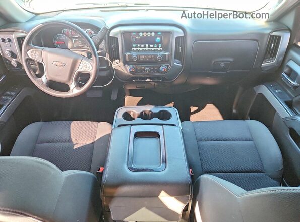 3GCUKREC4JG295183 2018 CHEVROLET SILVERADO White Vista del salpicadero