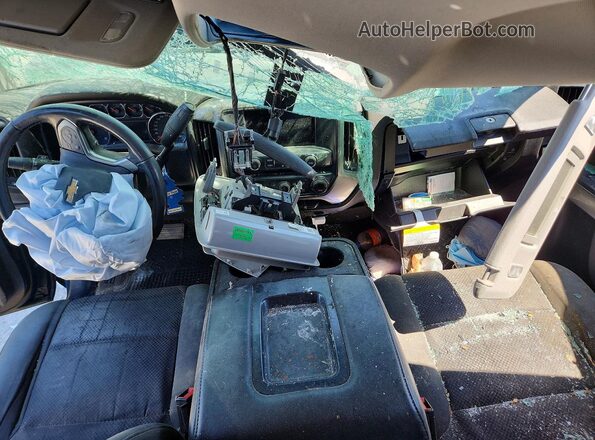3GCUKREC4JG444448 2018 CHEVROLET SILVERADO Blue Vista del salpicadero