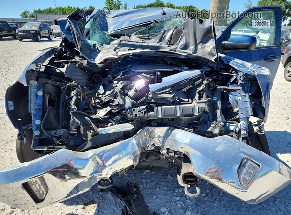 3GCUKREC4JG444448 2018 CHEVROLET SILVERADO Blue Vista interior trasera