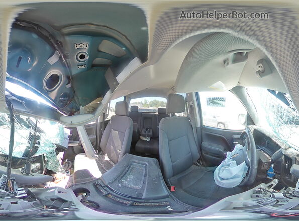 3GCUKREC4JG444448 2018 CHEVROLET SILVERADO Blue Vista de la etiqueta del VIN