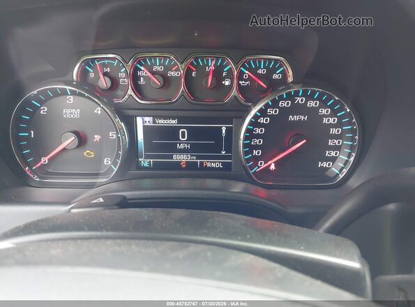 3GCUKREC4JG542718 2018 CHEVROLET SILVERADO Black Vista de los asientos traseros