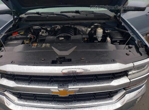 3GCUKREC5GG232246 2016 CHEVROLET SILVERADO Blue Vista interior trasera