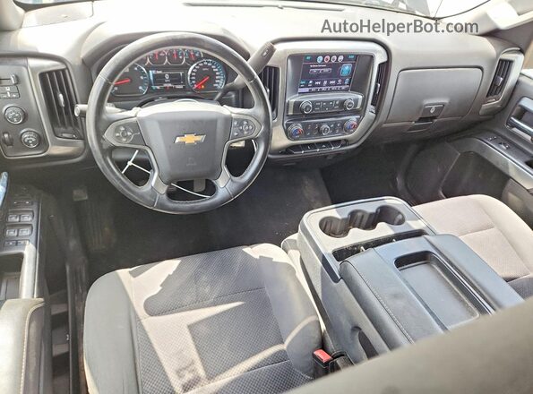 3GCUKREC5GG237799 2016 CHEVROLET SILVERADO Gray Вид панелі приладів