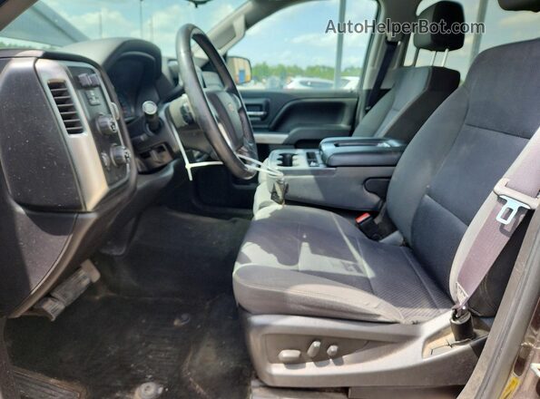 3GCUKREC5GG237799 2016 CHEVROLET SILVERADO Gray Вид салону спереду