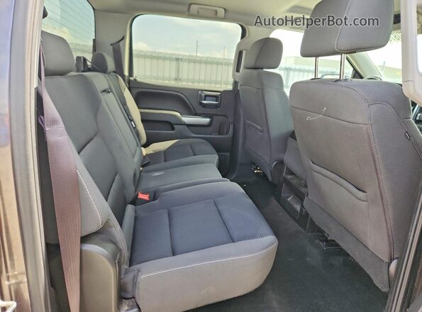 3GCUKREC5GG237799 2016 CHEVROLET SILVERADO Gray Вид задніх сидінь