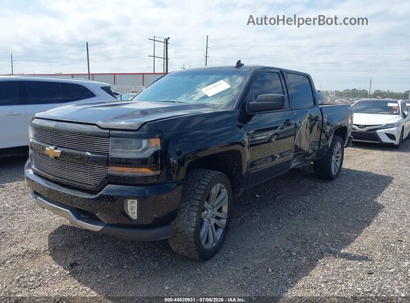 3GCUKREC5GG257163 2016 CHEVROLET SILVERADO Black Vista tres cuartos delantera izquierda