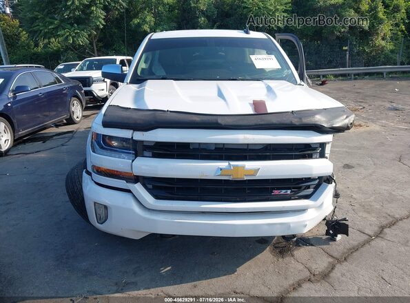 3GCUKREC5HG150177 2017 CHEVROLET SILVERADO White Vista del cuadro de instrumentos