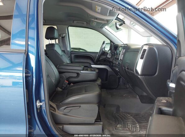 3GCUKREC5HG150468 2017 CHEVROLET SILVERADO Blue Widok wnętrza z przodu