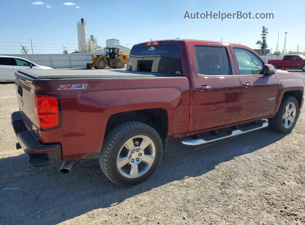 3GCUKREC5HG219773 2017 CHEVROLET SILVERADO Red Trasero derecho