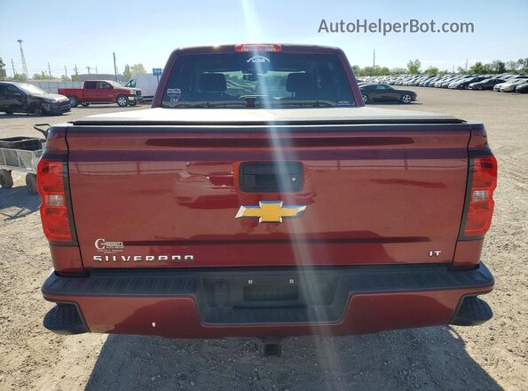 3GCUKREC5HG219773 2017 CHEVROLET SILVERADO Red Vista trasera
