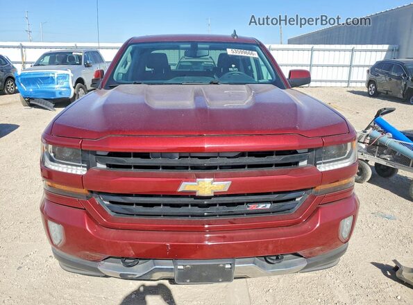 3GCUKREC5HG219773 2017 CHEVROLET SILVERADO Red Vista frontal