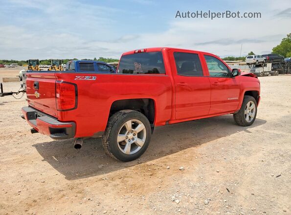 3GCUKREC5HG343235 2017 CHEVROLET SILVERADO Red Задня права чверть