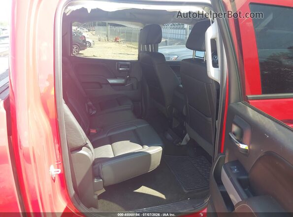 3GCUKREC5HG384481 2017 CHEVROLET SILVERADO Red VIN კოდის სტიკერის ხედი