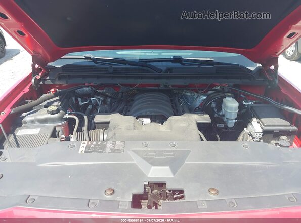 3GCUKREC5HG384481 2017 CHEVROLET SILVERADO Red უკანა ხედი
