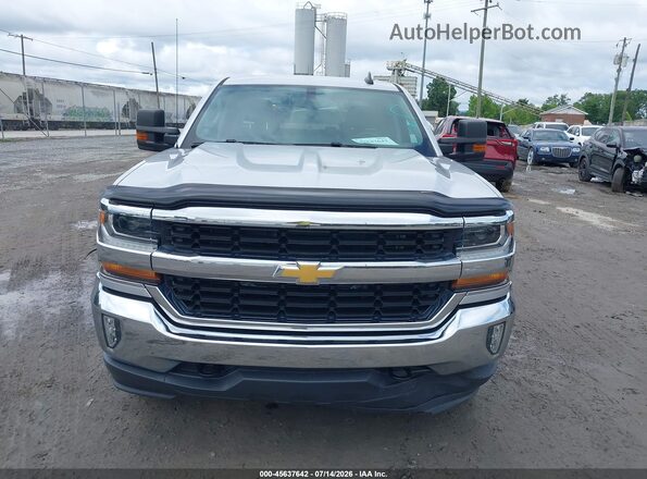 3GCUKREC5HG416040 2017 CHEVROLET SILVERADO Silver ხელსაწყოთა პანელის ხედი