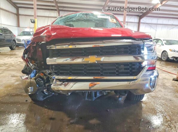 3GCUKREC5JG170421 2018 CHEVROLET SILVERADO Maroon Вид спереду