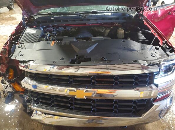 3GCUKREC5JG170421 2018 CHEVROLET SILVERADO Maroon Вид задньої частини салону
