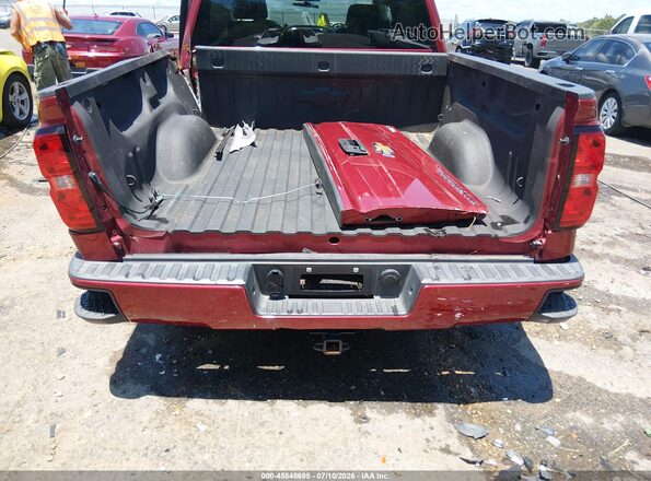 3GCUKREC5JG511865 2018 CHEVROLET SILVERADO Красный Вид спереди
