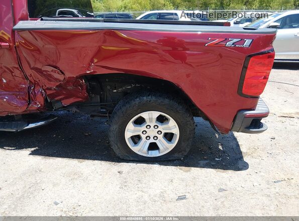 3GCUKREC5JG511865 2018 CHEVROLET SILVERADO Красный 