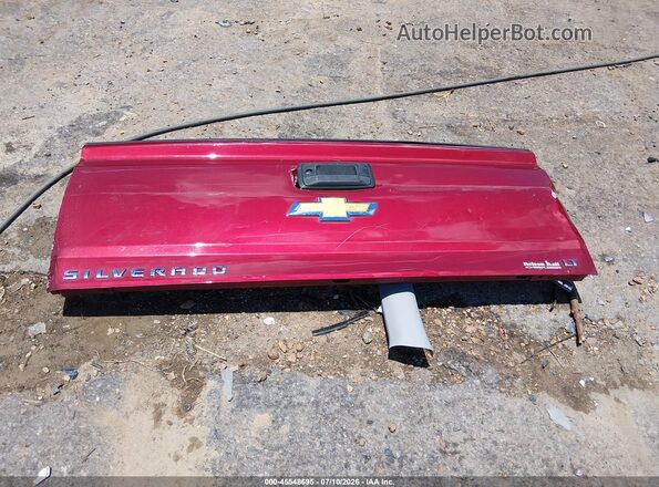 3GCUKREC5JG511865 2018 CHEVROLET SILVERADO Красный Вид щитка приборов
