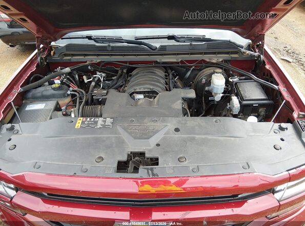 3GCUKREC5JG511865 2018 CHEVROLET SILVERADO Красный Вид сзади