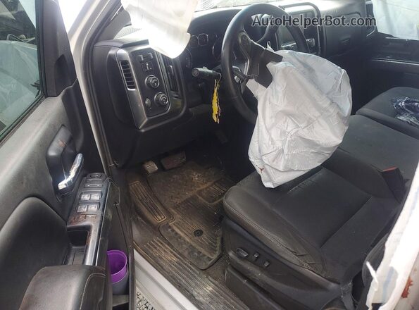 3GCUKREC5JG598697 2018 CHEVROLET SILVERADO Silver Вид панелі приладів